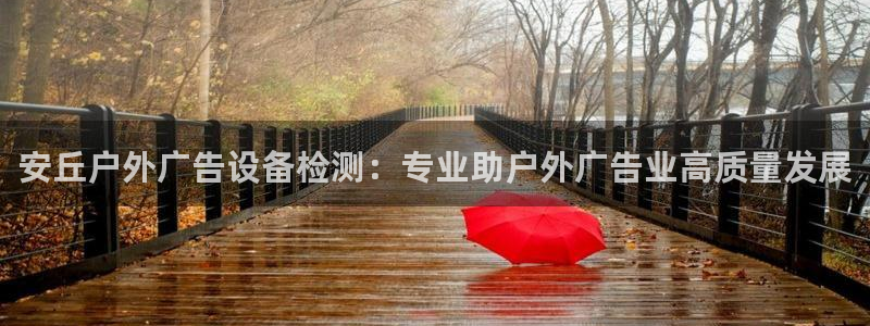 杏宇平台登录步骤是什么：安丘户外广告设备检测：专业助户外广告业高质量发展