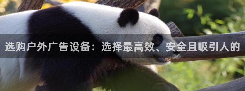 杏宇平台总代理：选购户外广告设备：选择最