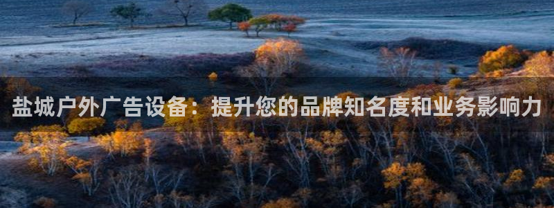 杏宇平台怎么样知乎：盐城户外广告设备：提升您的品牌知名度和业务影响力