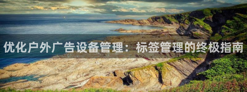 杏宇平台代理怎么样赚钱：优化户外广告设备管理：标签管理的终极指南